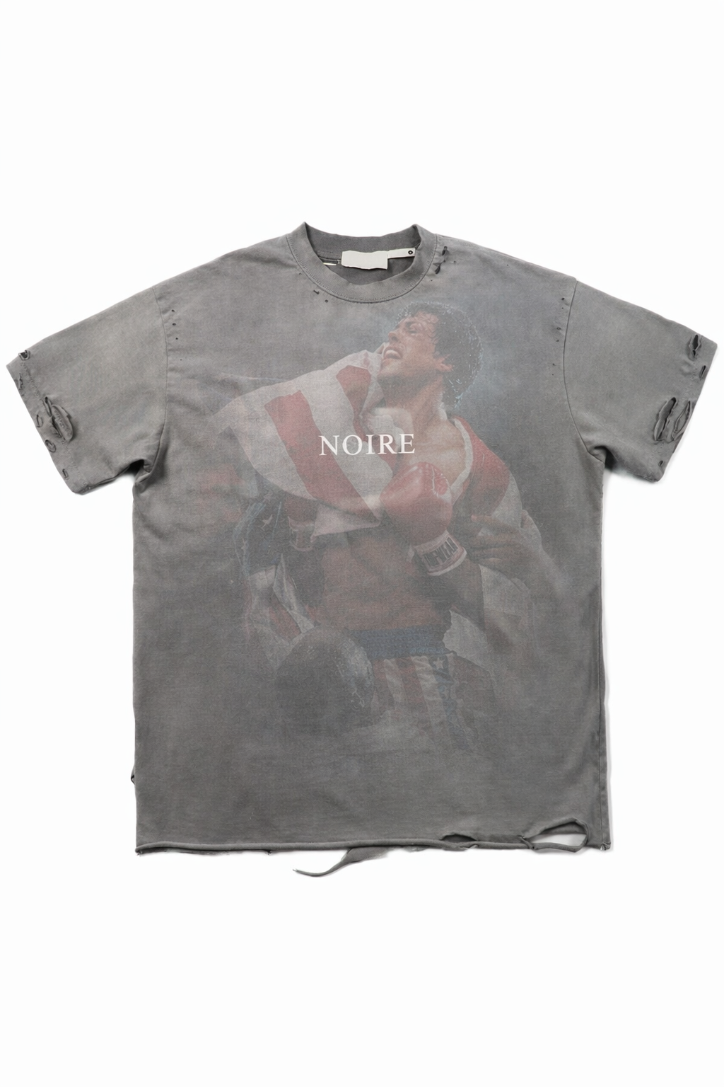GRAY NOIRE “FELT” Vintage Tee