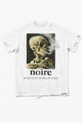 WHITE NOIRE — “NOT JUST WORN” TEE